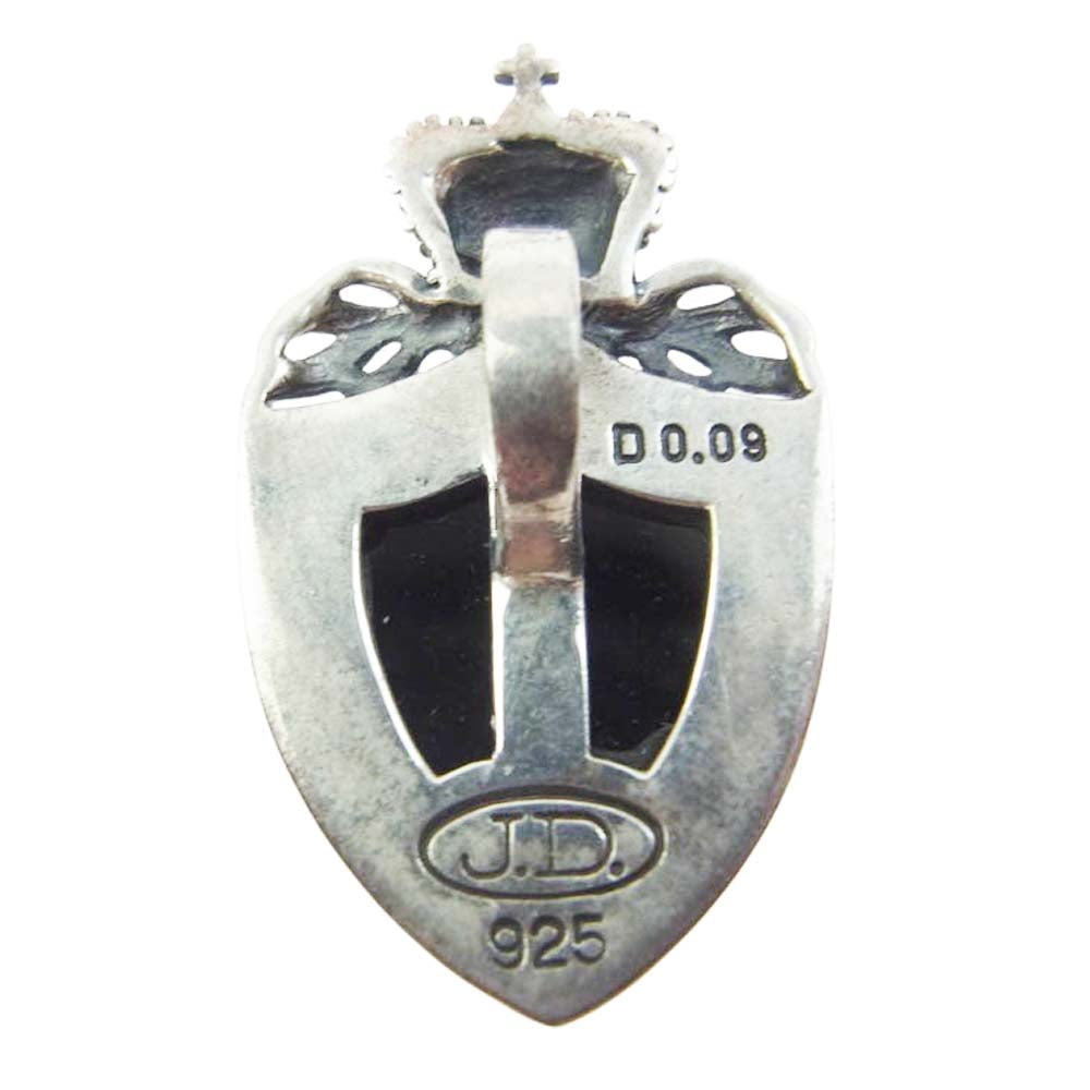 Justin Davis ジャスティンデイビス SPJ117 CROWN SHIELD クラウン シールド ペンダント トップ シルバー系【中古】