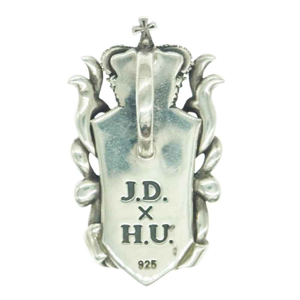 Justin Davis ジャスティンデイビス SPJ533 J.D. × H.U. S.E.X セックス ペンダント トップ シルバー系【中古】