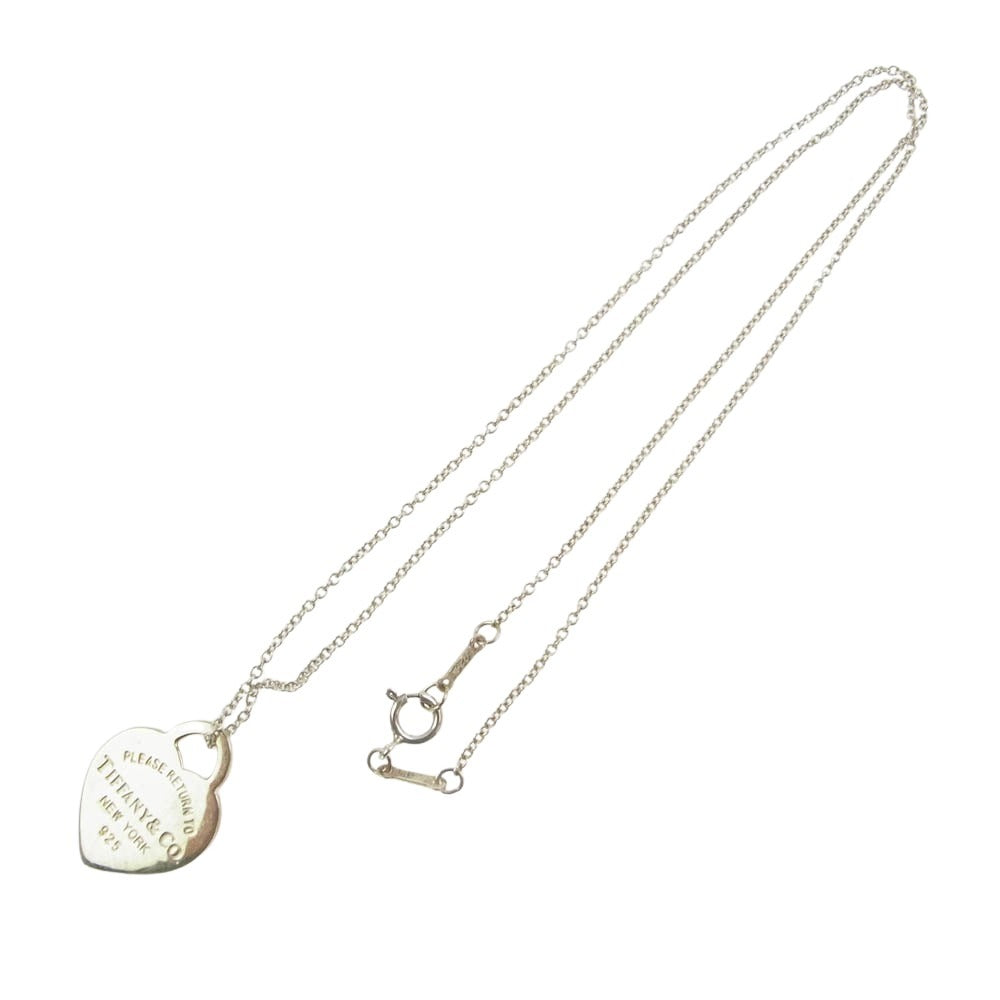 TIFFANY&Co. ティファニー リターン トゥ ハート ネックレス シルバー系【中古】