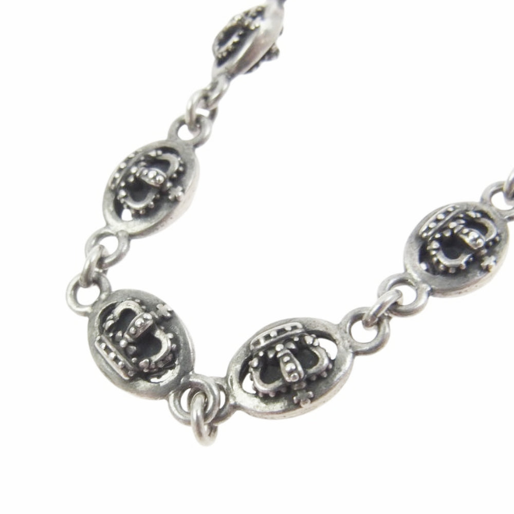 Justin Davis ジャスティンデイビス QE2 チェーン ネックレス 60cm シルバー系【中古】