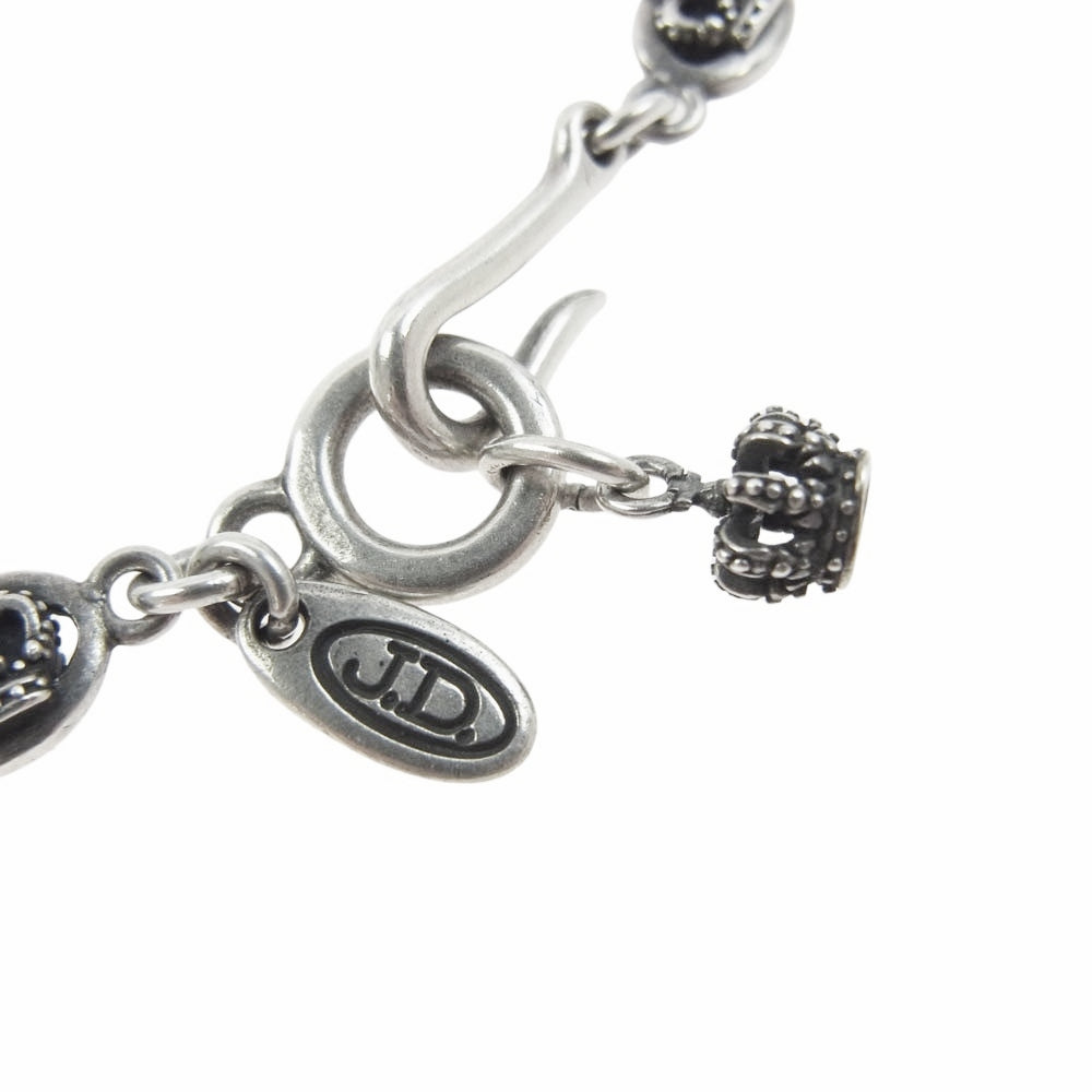 Justin Davis ジャスティンデイビス QE2 チェーン ネックレス 60cm シルバー系【中古】