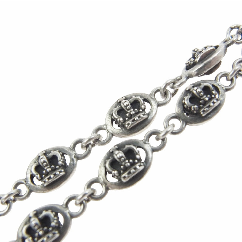 Justin Davis ジャスティンデイビス QE2 チェーン ネックレス 60cm シルバー系【中古】