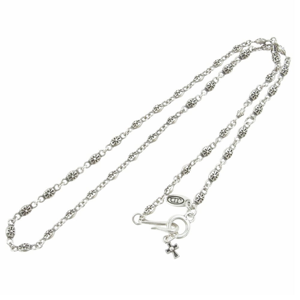Justin Davis ジャスティンデイビス SNJ125 TINY CROSS タイニークロス チェーン ネックレス 50cm シルバー系【中古】