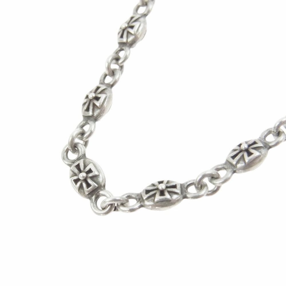 Justin Davis ジャスティンデイビス SNJ125 TINY CROSS タイニークロス チェーン ネックレス 50cm シルバー系【中古】