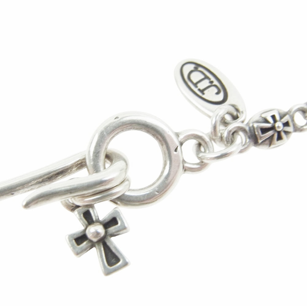 Justin Davis ジャスティンデイビス SNJ125 TINY CROSS タイニークロス チェーン ネックレス 50cm シルバー系【中古】