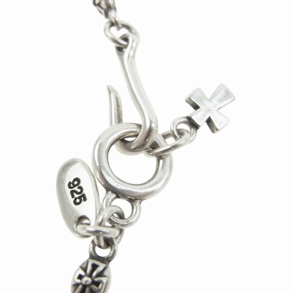 Justin Davis ジャスティンデイビス SNJ125 TINY CROSS タイニークロス チェーン ネックレス 50cm シルバー系【中古】