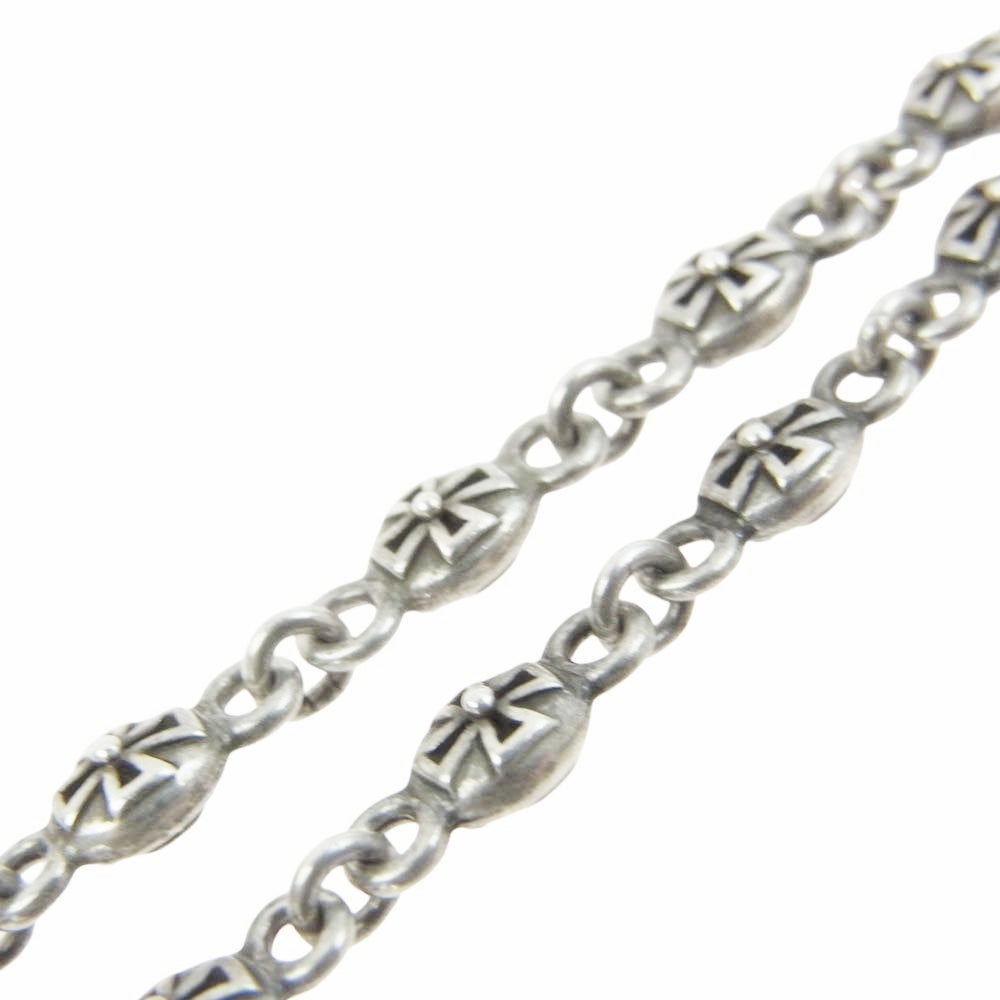 Justin Davis ジャスティンデイビス SNJ125 TINY CROSS タイニークロス チェーン ネックレス 50cm シルバー系【中古】