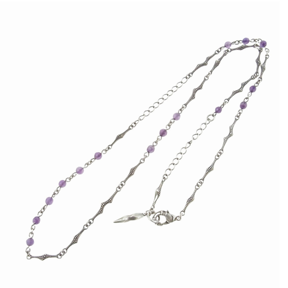 Bloody Mary ブラッディマリー アルプス ネックレス アメジスト シルバー系 パープル系【中古】