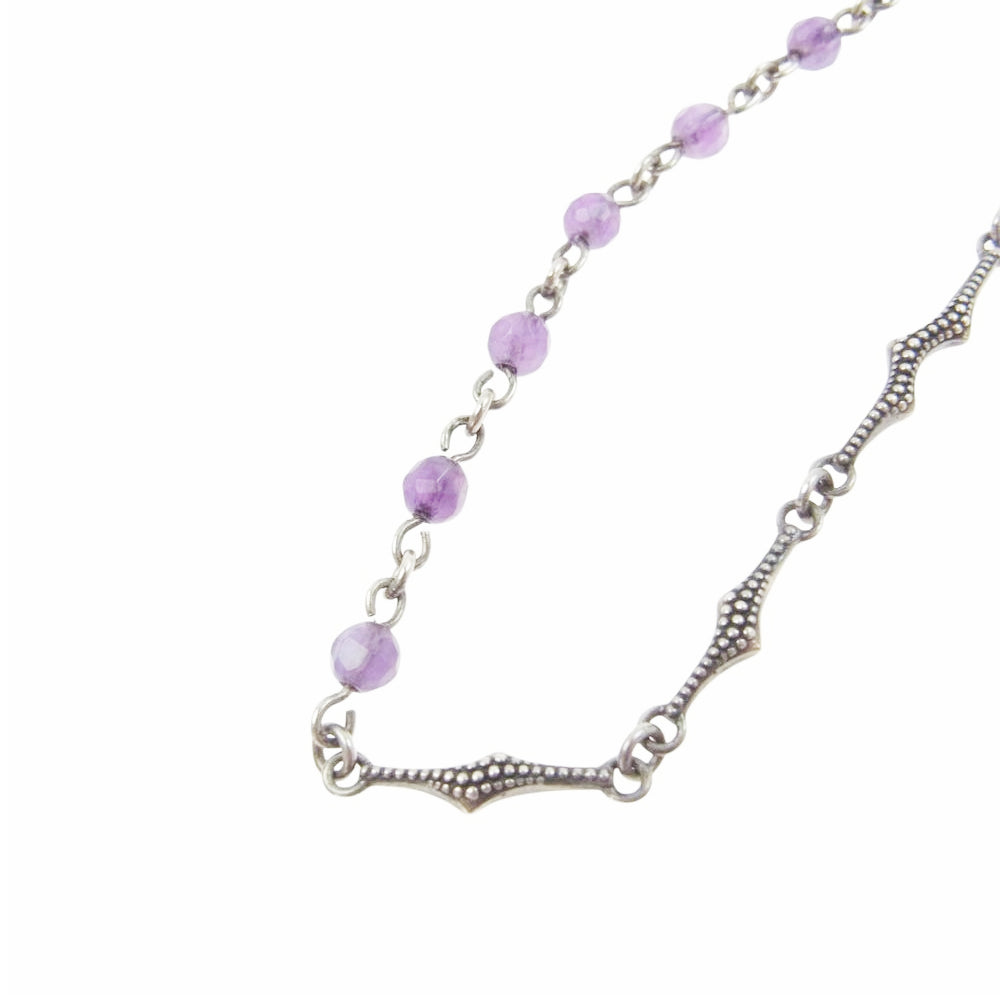 Bloody Mary ブラッディマリー アルプス ネックレス アメジスト シルバー系 パープル系【中古】