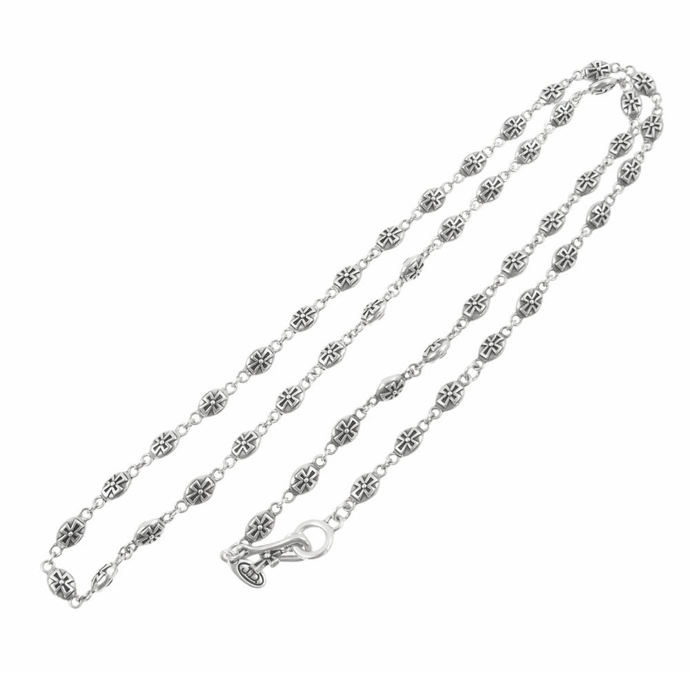 Justin Davis ジャスティンデイビス SNJ121 HEAVY CROSS ヘビークロス チェーン ネックレス 70cm シルバー系【中古】