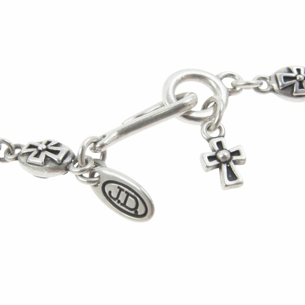 Justin Davis ジャスティンデイビス SNJ121 HEAVY CROSS ヘビークロス チェーン ネックレス 70cm シルバー系【中古】