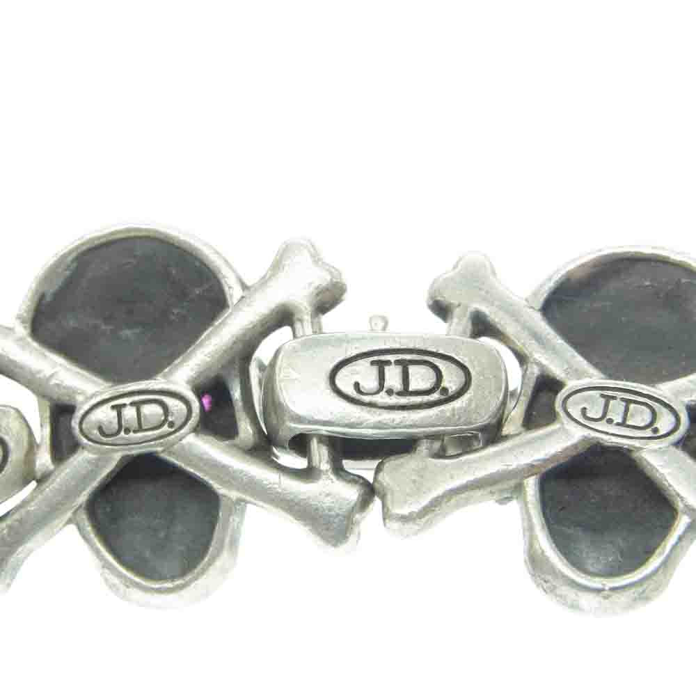 Justin Davis ジャスティンデイビス skull スカル ブレスレット シルバー系【中古】