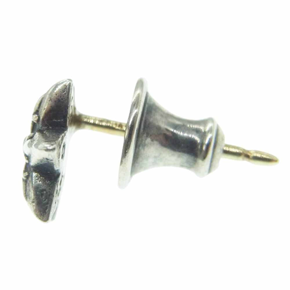CHROME HEARTS クロムハーツ（原本無） CO STAR スター スタッド シルバー ピアス シルバー系【中古】