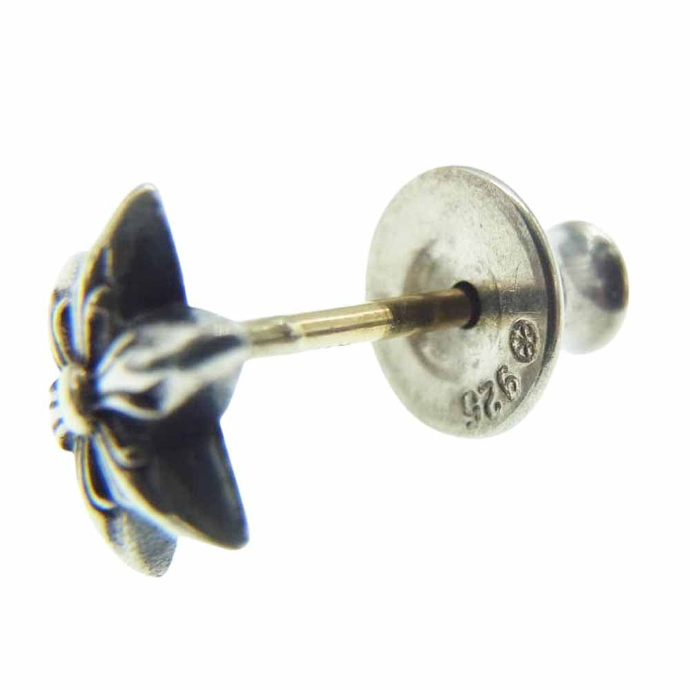 CHROME HEARTS クロムハーツ（原本無） CO STAR スター スタッド シルバー ピアス シルバー系【中古】