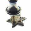 CHROME HEARTS クロムハーツ（原本無） CO STAR スター スタッド シルバー ピアス シルバー系【中古】