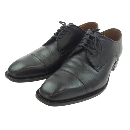 UNITED ARROWS ユナイテッドアローズ green label relaxing グリーンレーベルリラクシング CR001 ドレスシューズ レザーシューズ ブラック系 7.5【中古】
