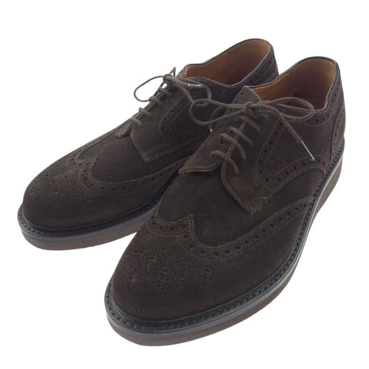 JALAN SRIWIJAYA ジャランスリウァヤ UNITED ARROWS green label relaxing 別注 スエード シューズ ブラウン系 40【美品】【中古】