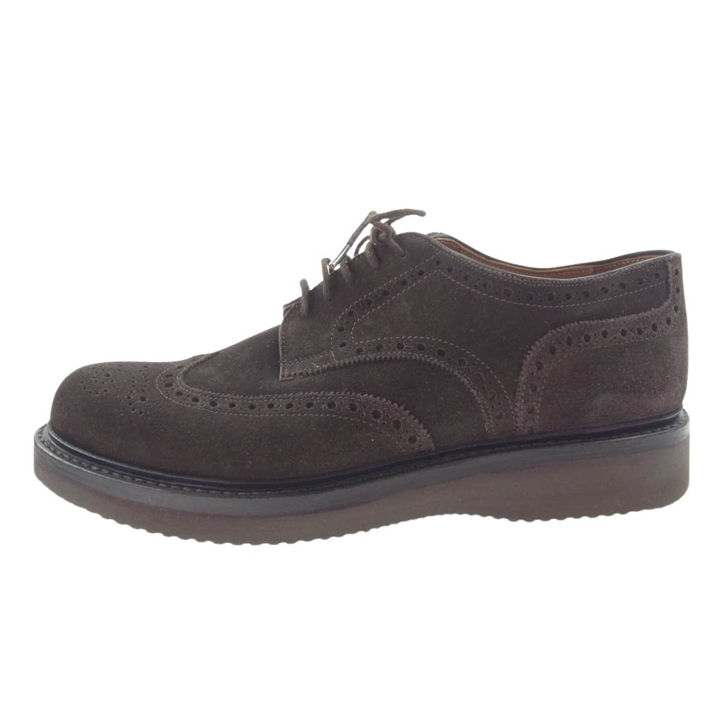 JALAN SRIWIJAYA ジャランスリウァヤ UNITED ARROWS green label relaxing 別注 スエード シューズ ブラウン系 40【美品】【中古】