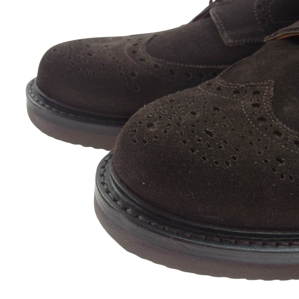 JALAN SRIWIJAYA ジャランスリウァヤ UNITED ARROWS green label relaxing 別注 スエード シューズ ブラウン系 40【美品】【中古】