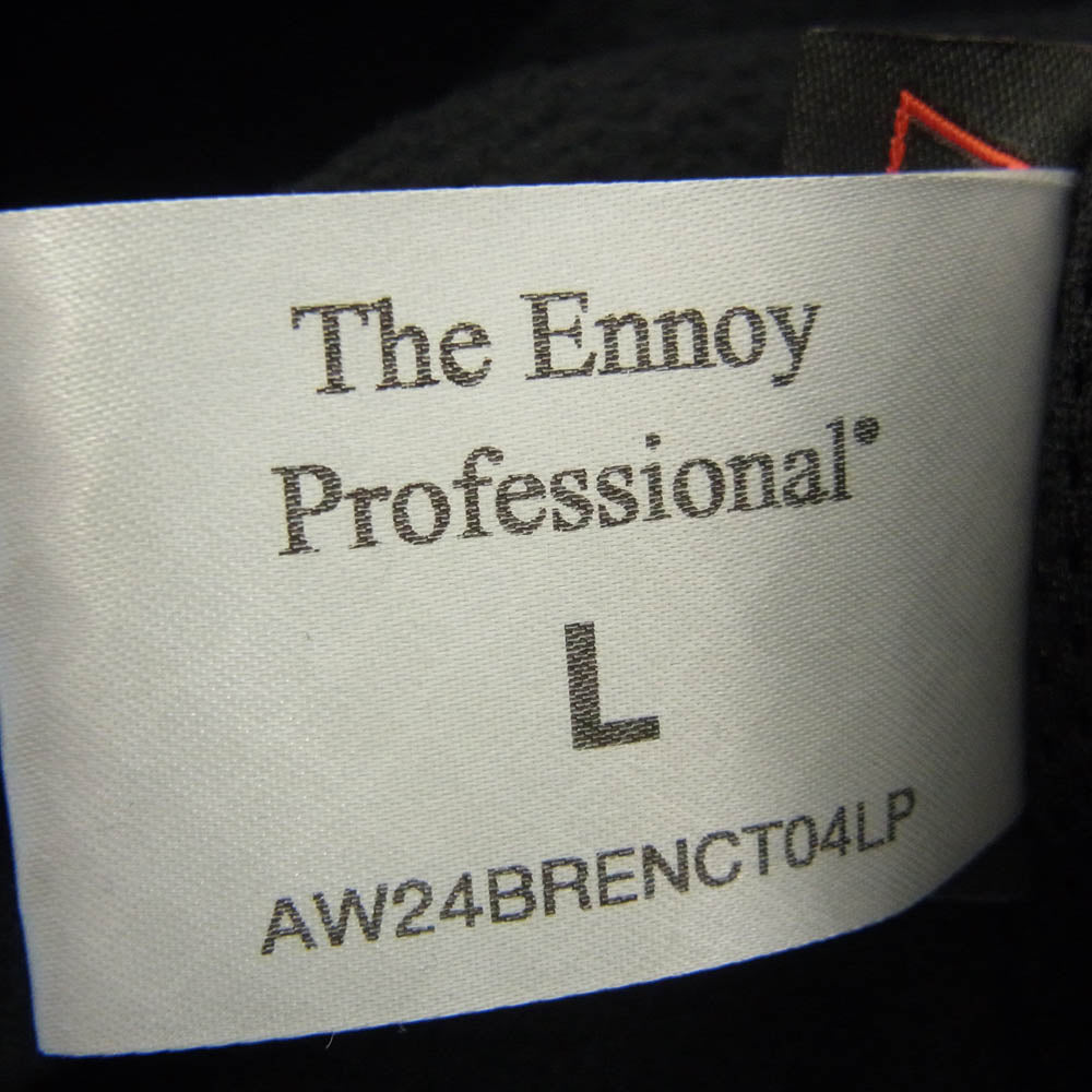 The Ennoy Professional ザ エンノイ プロフェッショナル 24AW POLARTEC? FLEECE SET UP ポーラテック フリース セット アップ ブラック系 L【新古品】【未使用】【中古】