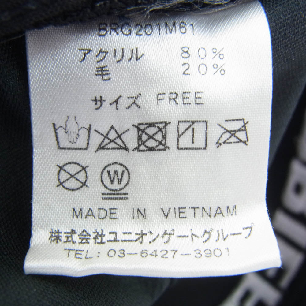 BRIEFING ブリーフィング BRG201M61 MS BASIC CURVED VISOR CAP ゴルフ キャップ ネイビー系【美品】【中古】