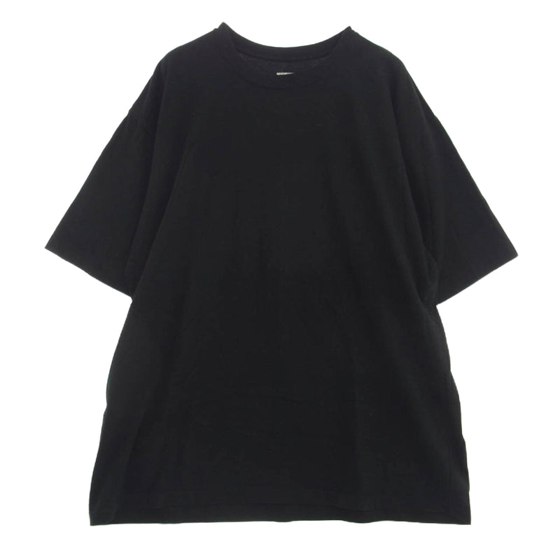 NEIGHBORHOOD ネイバーフッド 24SS バックプリント Tシャツ 半袖カットソー ブラック系 XXL【中古】