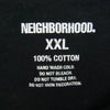NEIGHBORHOOD ネイバーフッド 24SS バックプリント Tシャツ 半袖カットソー ブラック系 XXL【中古】