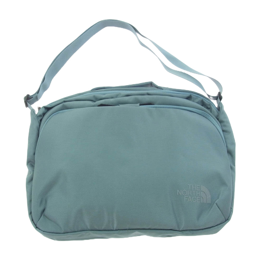 THE NORTH FACE ノースフェイス NM82219R SHUTTLE SHOULDER シャトル ショルダーバッグ ナイロン グレー系【美品】【中古】