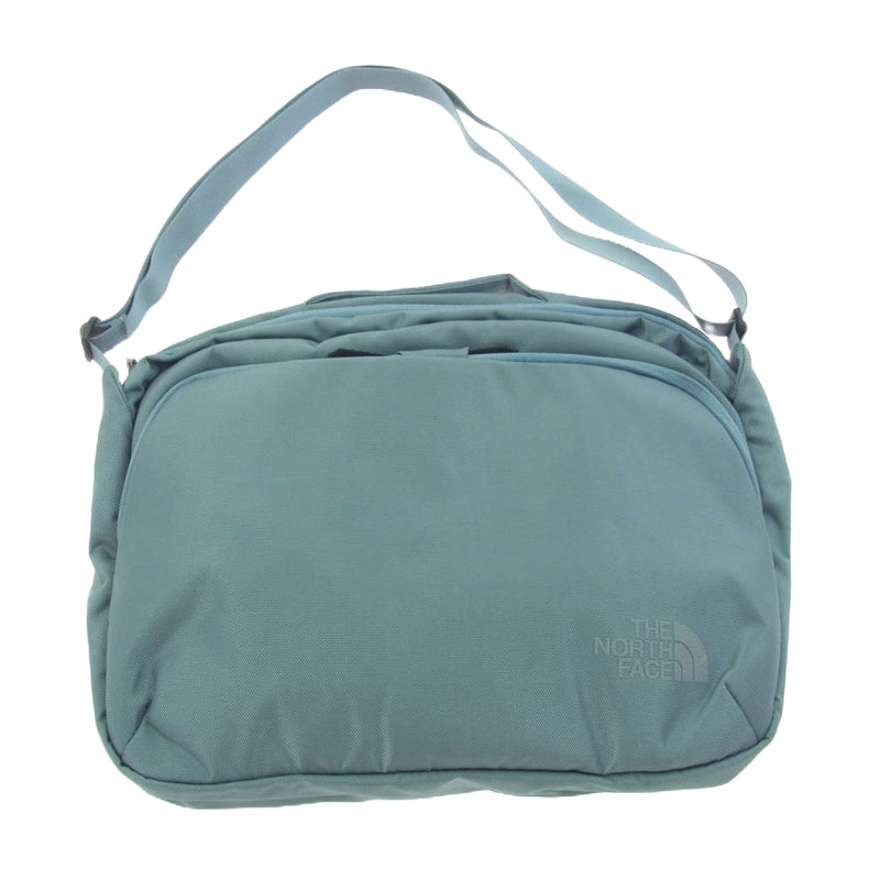 THE NORTH FACE ノースフェイス NM82219R SHUTTLE SHOULDER シャトル ショルダーバッグ ナイロン グレー系【美品】【中古】