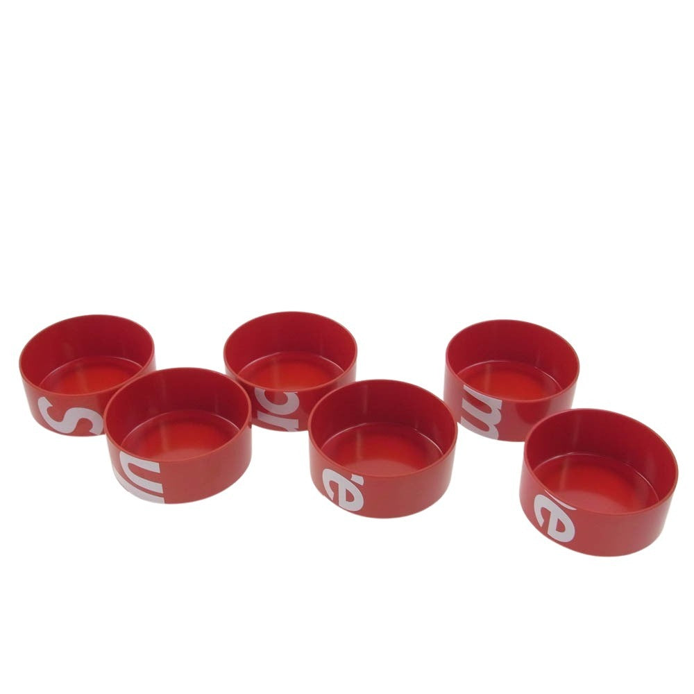 Supreme シュプリーム 23SS heller maxbowl ヘラー マックスボウル ボウル 食器セット レッド系【新古品】【未使用】【中古】