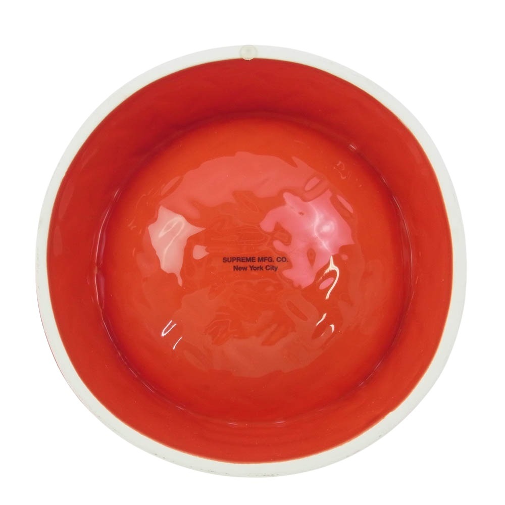 Supreme シュプリーム 23SS Diamond Plate Dog Bowl ペット用 ボウル レッド系【新古品】【未使用】【中古】