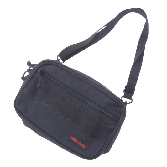 BRIEFING ブリーフィング JAL限定 VIPER 2way ショルダーバッグ セカンドバッグ ブラック系【美品】【中古】