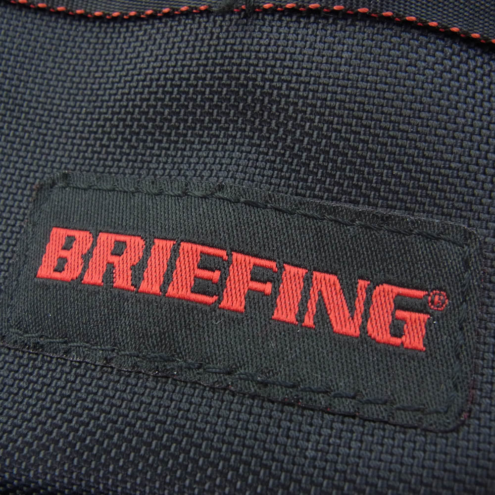BRIEFING ブリーフィング JAL限定 VIPER 2way ショルダーバッグ セカンドバッグ ブラック系【美品】【中古】