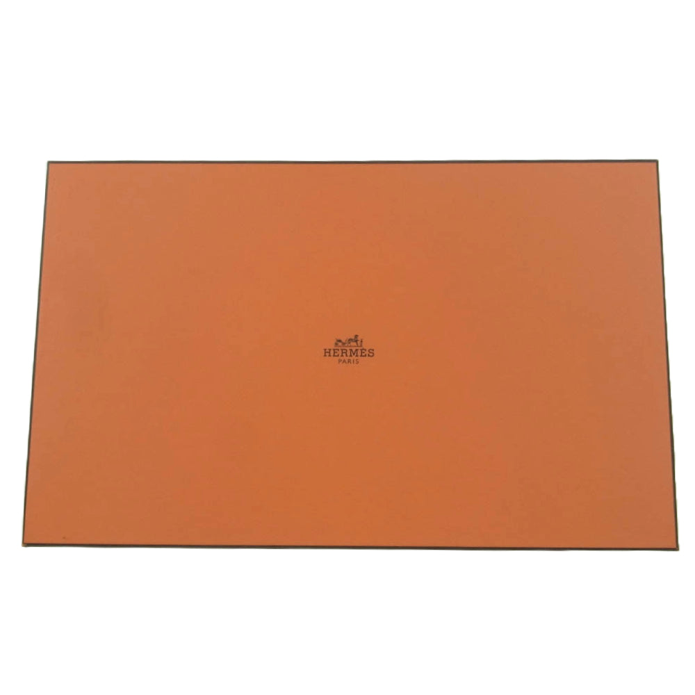 HERMES エルメス カシミア カシミヤ 50％ ヤク 50％ ブロックチェック マフラー ブラック系 グレー系【美品】【中古】