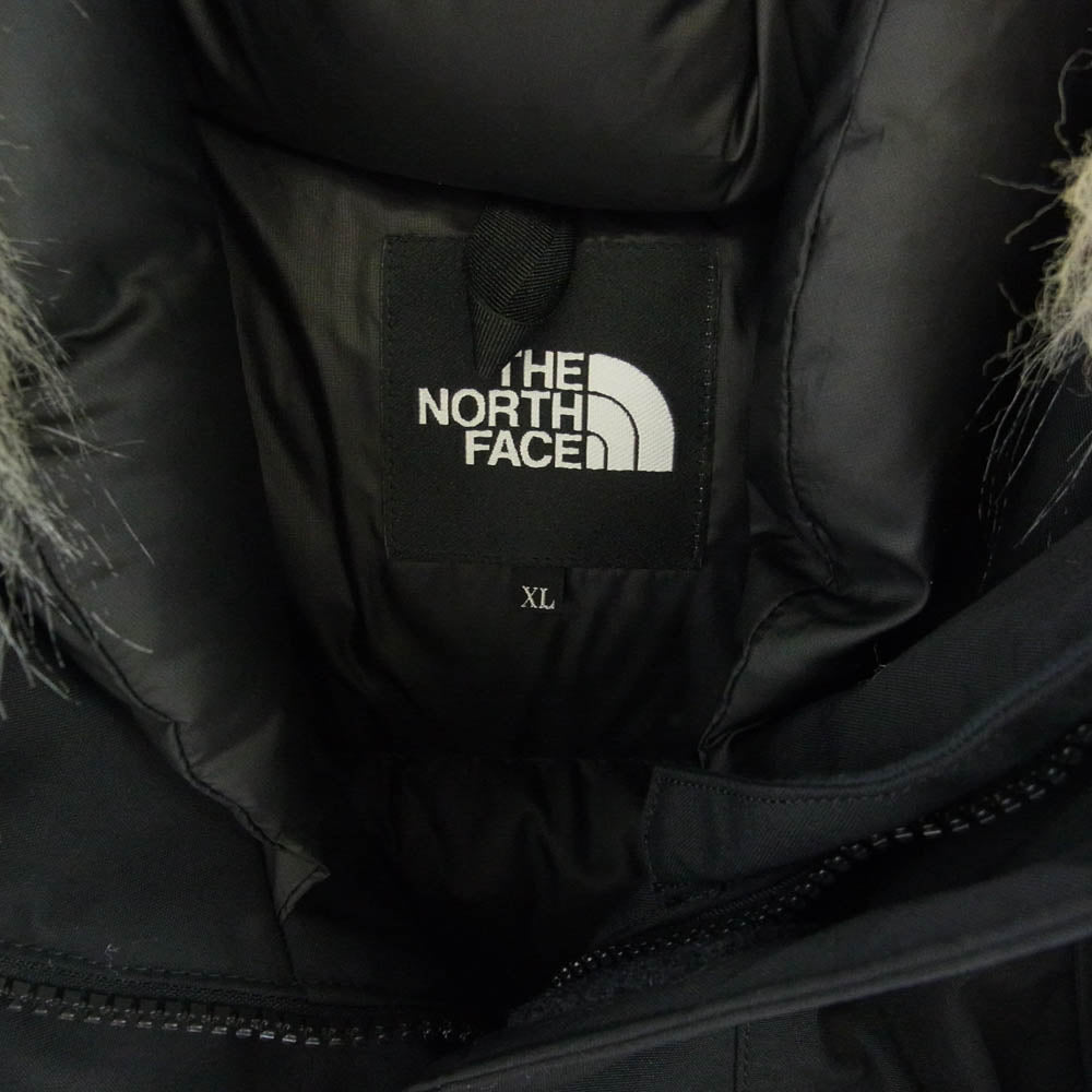 THE NORTH FACE ノースフェイス ND92238 ANTARCTICA PARKA アンタークティカ パーカ フーディー ダウン ジャケット ブラック系 XL【美品】【中古】