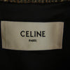 CELINE セリーヌ 22AW 2V20L826R TEDDY JACKET WITH STAND UP COLLAR IN CHECKED WOOL ウール ハンティング チェック テディ ジャケット ブラウン系 48【新古品】【未使用】【中古】
