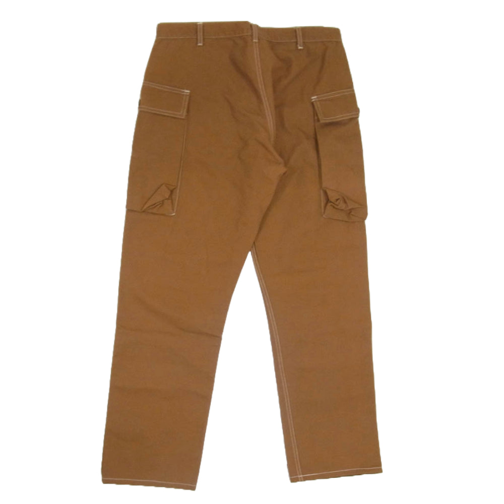 NEPENTHES ネペンテス ダックコットン カーゴ パンツ ブラウン系 36【中古】