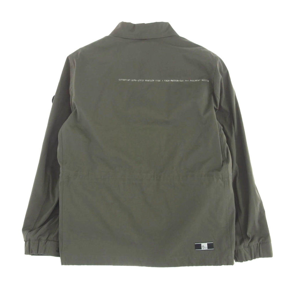 MONCLER モンクレール 18AW D209U4170100_A 549XW GENIUS7 FRAGMENT DAVIS GIUBBOTTO M-65 ジーニアス フラグメント 着脱可能ダウンライナー ミリタリー ジャケット カーキ系 1【中古】