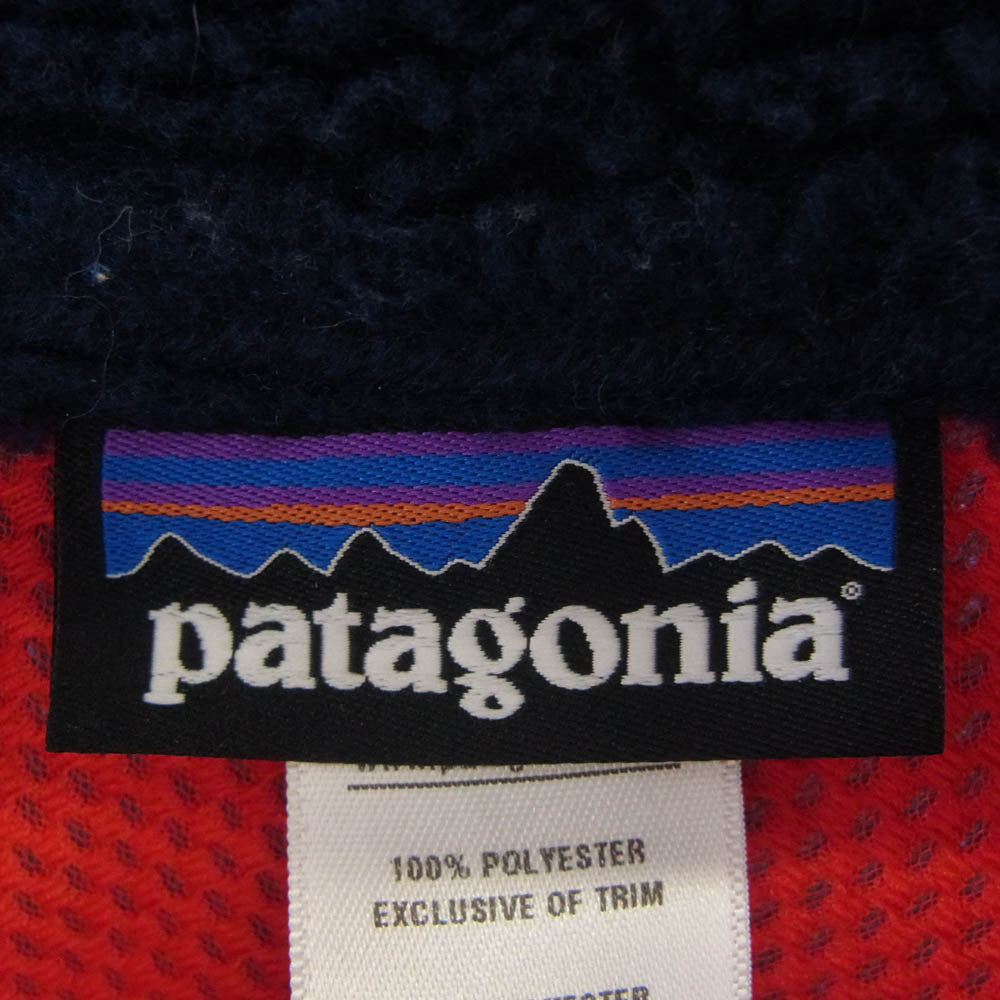 patagonia パタゴニア 23055FA13 Classic Retro X クラシック レトロX フリース ボア ジャケット ネイビー系 S【中古】
