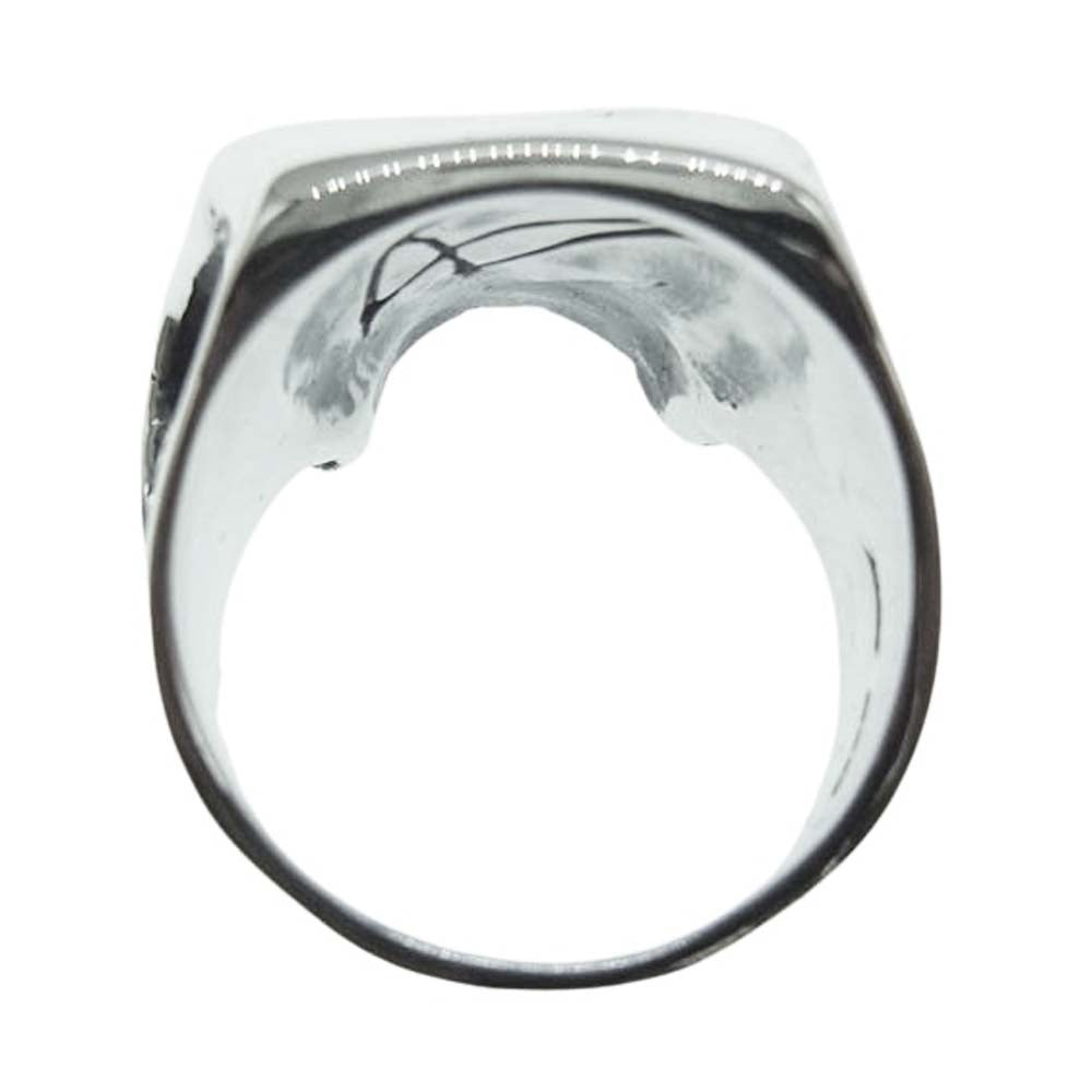 CRAZY PIG クレイジーピッグ LEMOLA SKULL RING レモラ スカル リング シルバー系 17号【美品】【中古】
