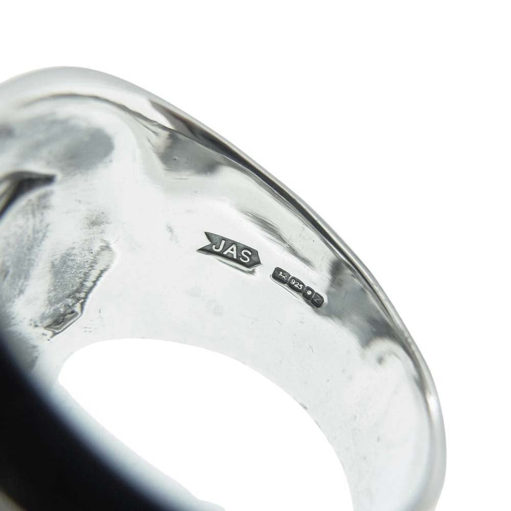 CRAZY PIG クレイジーピッグ LEMOLA SKULL RING レモラ スカル リング シルバー系 17号【美品】【中古】