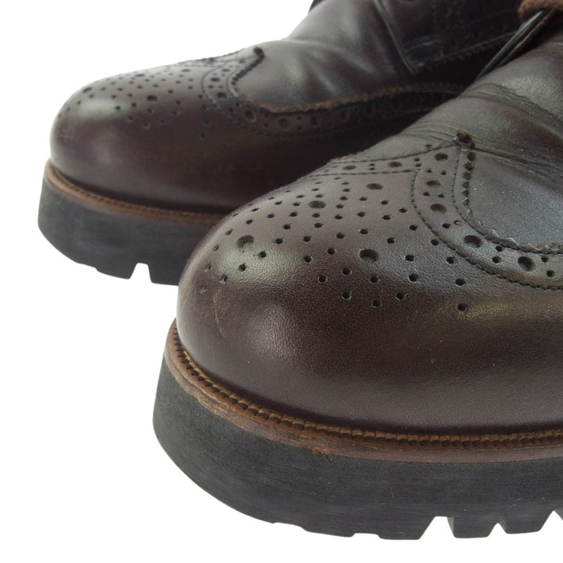 DSQUARED2 レースアップブーツ ブラウン DSQUARED2 ディースクエアード イタリア製 メダリオン レース