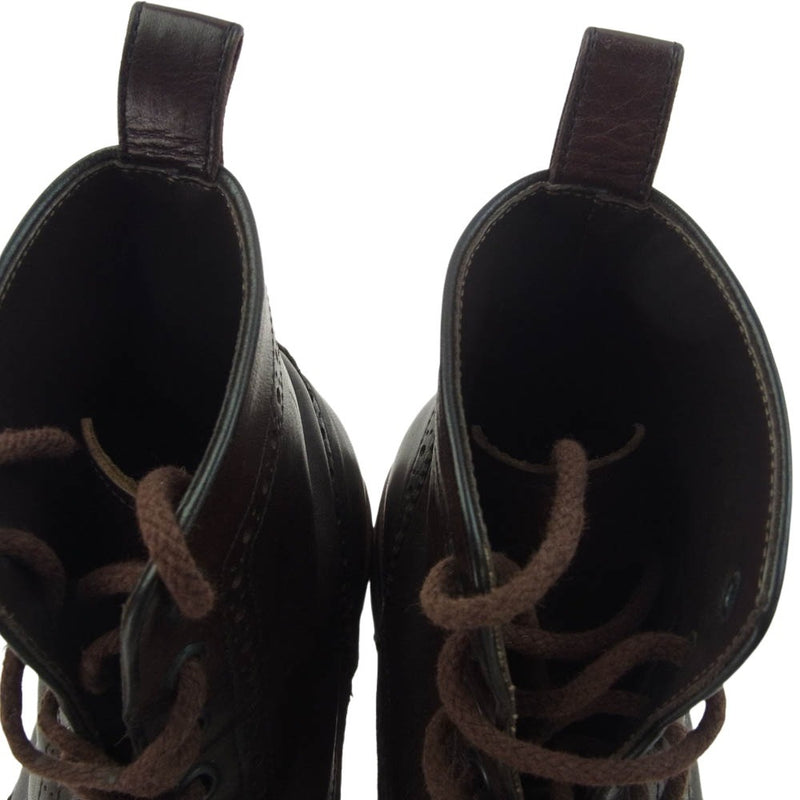 DSQUARED2 レースアップブーツ ブラウン DSQUARED2 ディースクエアード イタリア製 メダリオン レース