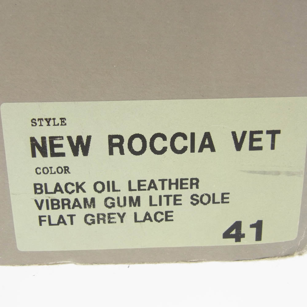 ディエッメ NEW ROCCIA VET マウンテン ブーツ ブラック ブラック系 41【美品】【中古】