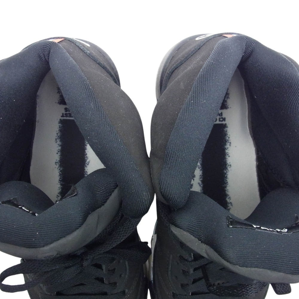NIKE ナイキ AV9175-001 AIR JORDAN 5 PARIS SAINT-GERMAIN BLACK CEMENT GREY エアジョーダン5 パリ サンジェルマン ブラック セメントグレー スニーカー ブラック系 27cm【中古】