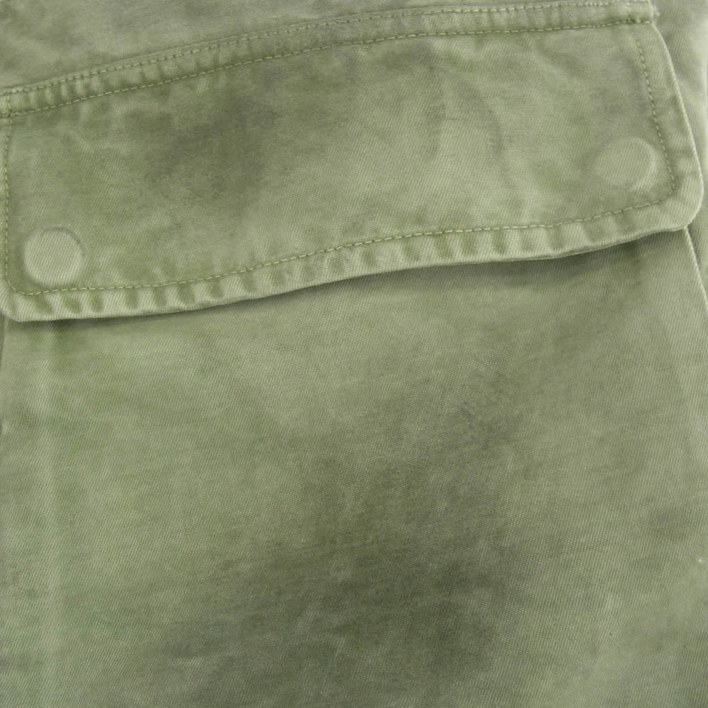 OFF-WHITE オフホワイト 袖ワッペン バックロゴ フィールド ミリタリー ジャケット カーキ XS カーキ系 XS【中古】