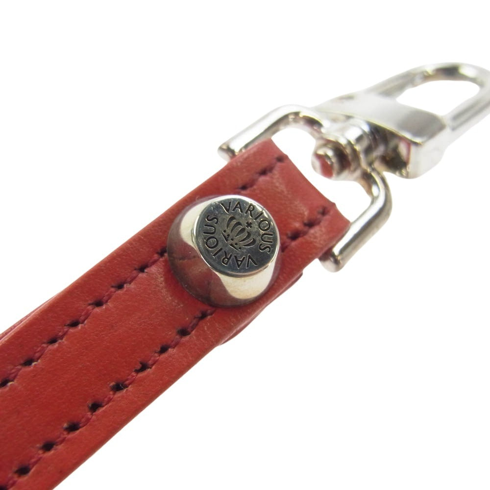 Justin Davis ジャスティンデイビス JDV033 FENRIR LEATHER レザー ストラップ レッド系【新古品】【未使用】【中古】