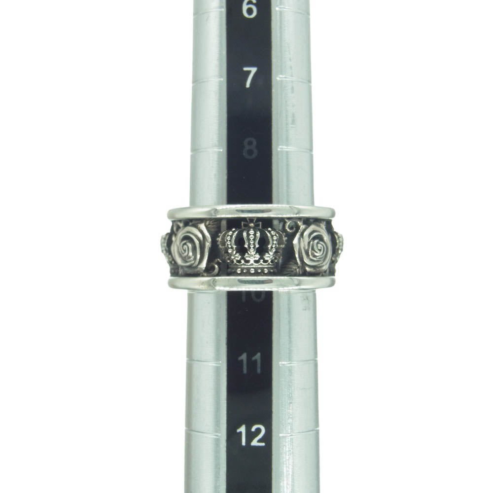 Justin Davis ジャスティンデイビス SRJ210 MY LOVE マイ ラブ リング いぶし加工 シルバー系 10号【中古】