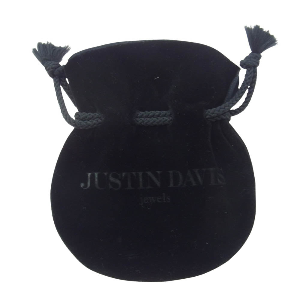 Justin Davis ジャスティンデイビス SRJ210 MY LOVE マイ ラブ リング いぶし加工 シルバー系 10号【中古】