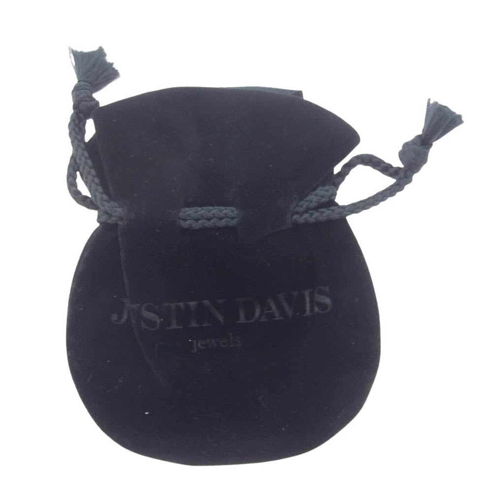 Justin Davis ジャスティンデイビス SRJ210 MY LOVE マイ ラブ リング SHINY加工 シルバー系 14号【中古】